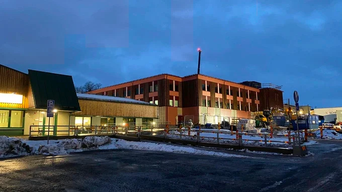 Gamlebys nya särskilda boende Åbylund med 52 lägenheter.