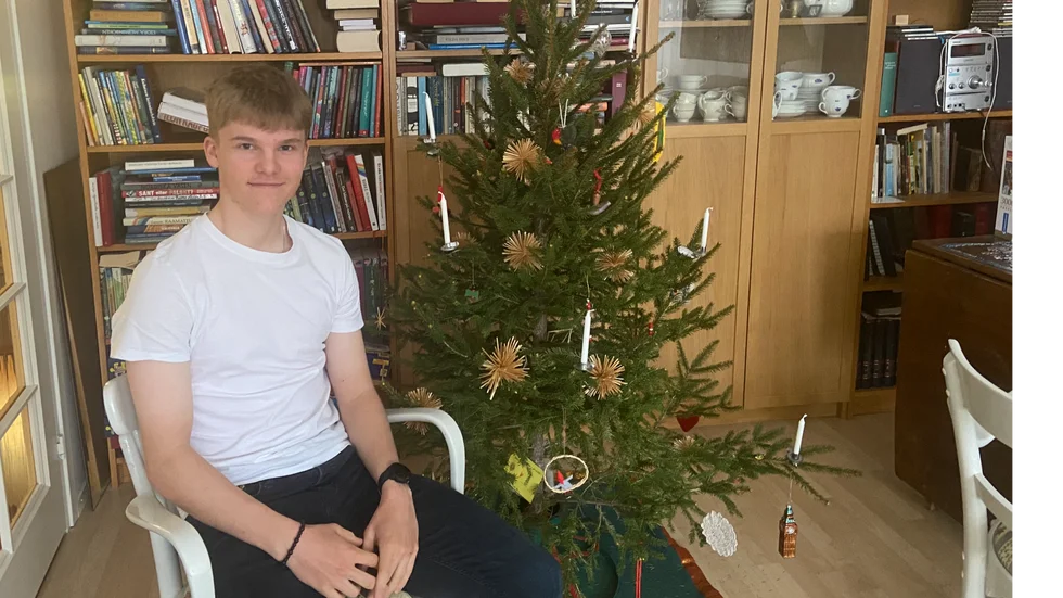 Leo Lounela valde att tillbringa julen på sydligare breddgrader. Cyklisten från Strängnäs mellanlandade sedan i föräldrahemmet i Strängnäs under några dagar.