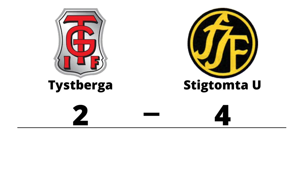 Tystberga GoIF förlorade mot Stigtomta IF U