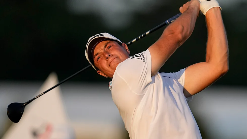 Norges Viktor Hovland leder i Atlanta.