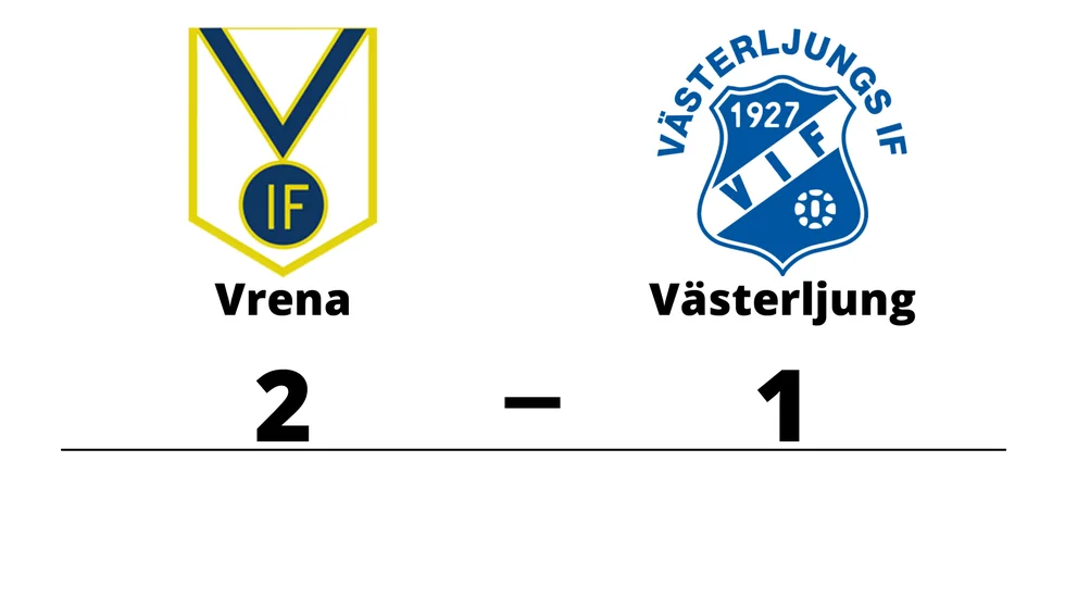 Vrena IF vann mot Västerljungs IF