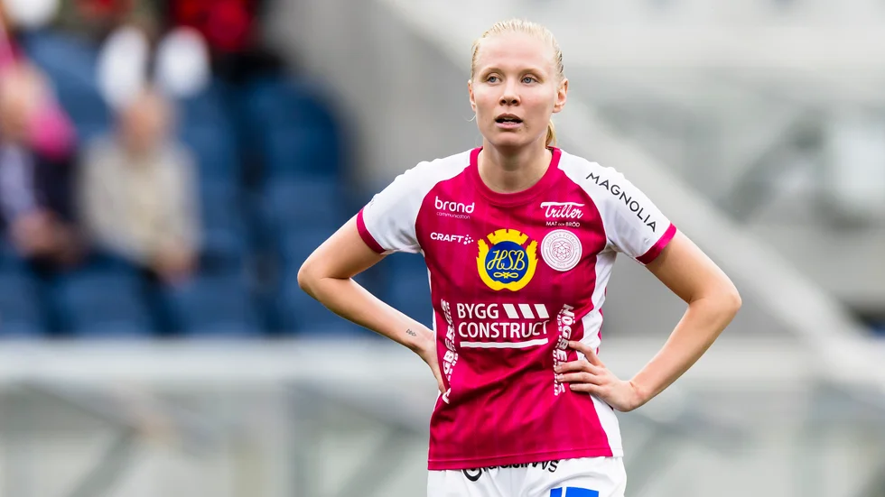 Elin Rombing gjorde bara en säsong i Uppsala. 