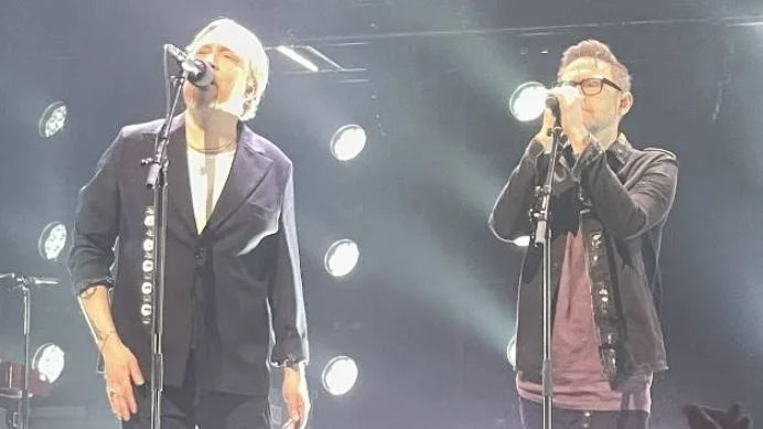 Under helgen bjöd Lars Winnerbäck upp Joakim Berg på scenen på Avicii Arena i Stockholm. 