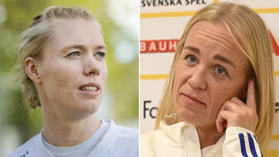 Hedvig Lindahl skickar en känslosam hälsning till landslagskollegan Caroline Seger.