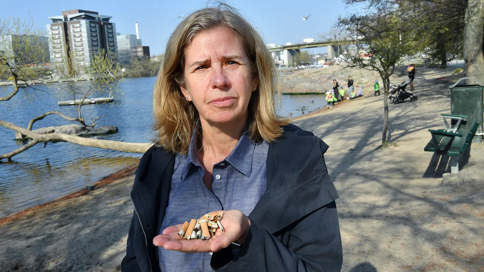Under 2019 skrevs totalt bara 100 nedskräpningsböter ut, enligt Johanna Ragnartz, vd för Håll Sverige Rent
