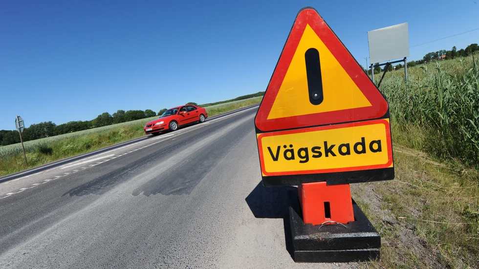 Vägnätet i norra Sverige lämnar mycket i övrigt att önska.