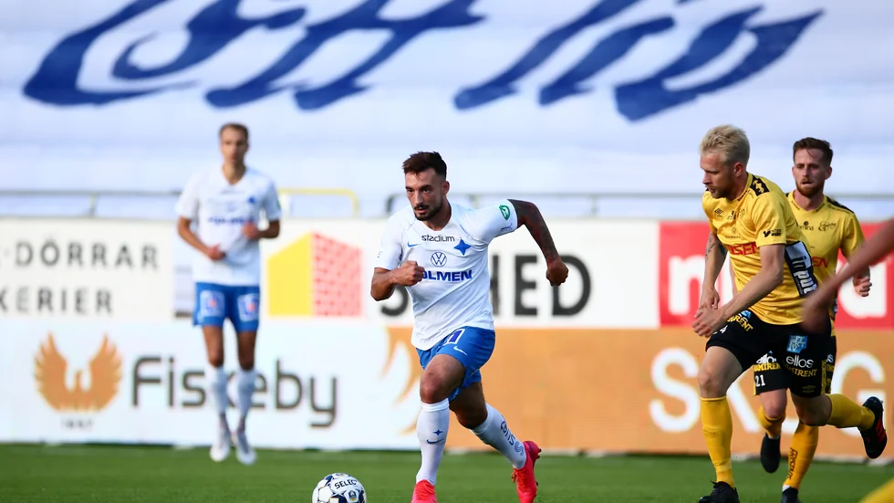 Sead Haksabanovic i senaste matchen mot Elfsborg.