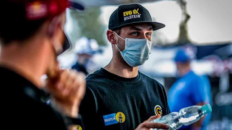 En riktigt jobbig helg. Anton Marklund nådde två semifinaler, men bilen krånglade rejält i Finland.