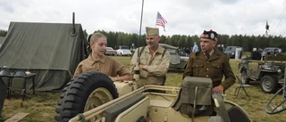 Extra: Se bilder från lördagens militärhistoriska träff