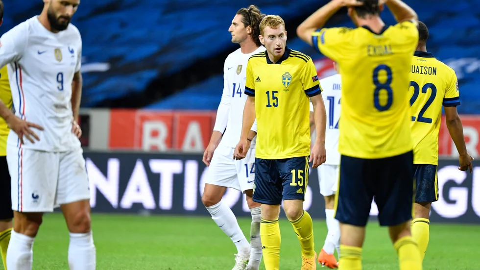 Dejan Kulusevski var inte nöjd med att inleda på bänken mot Frankrike.