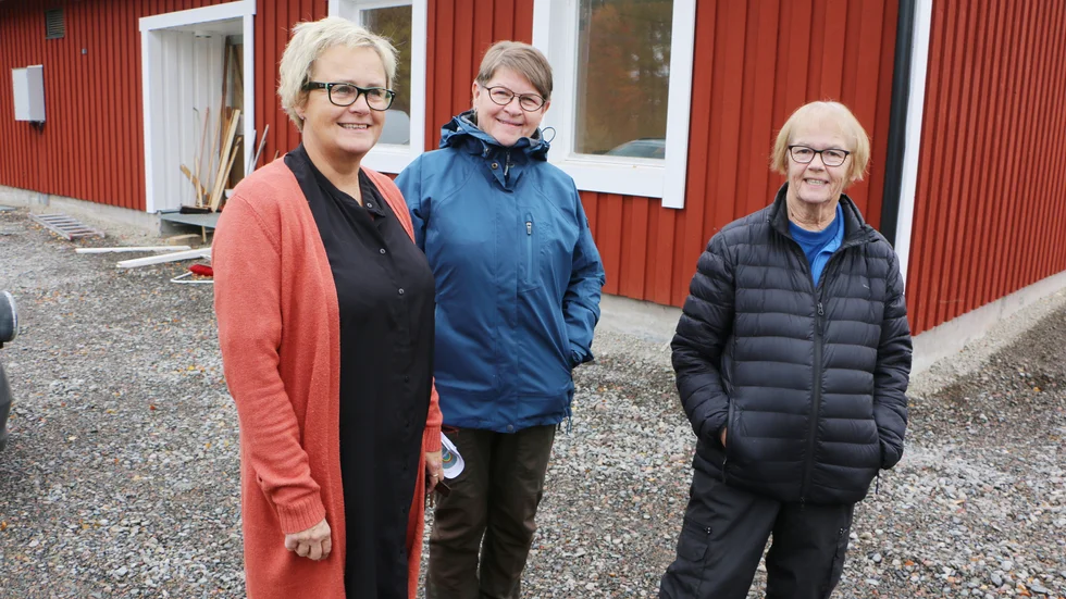 Sofie Lundberg Nilsson, Britt-Inger Lindgren och Eva Granström. 