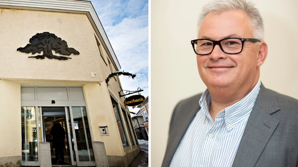 Mikael Engdahl, vd Vadstena Sparbank.