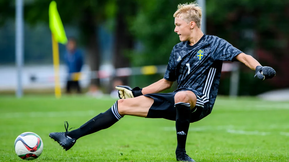 Melker Sundvall tillhör till vardags IFK Luleås P15-lag.