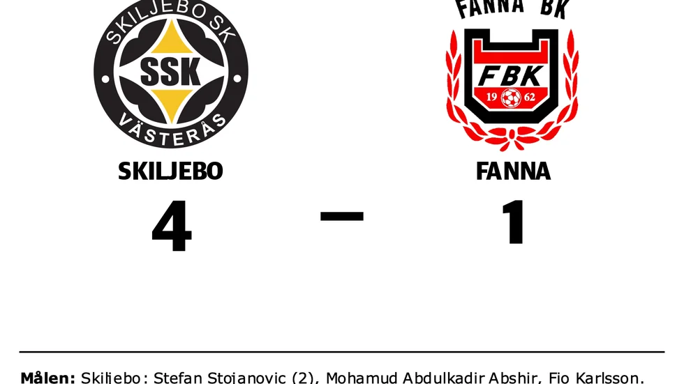 Skiljebo vann mot Fanna