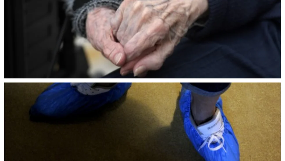 "Hittills har vi haft tur, ja jag kallar det ren tur att inga av våra pensionärer blivit sjuka", säger en kvinna som jobbar inom hemtjänsten i Motala.