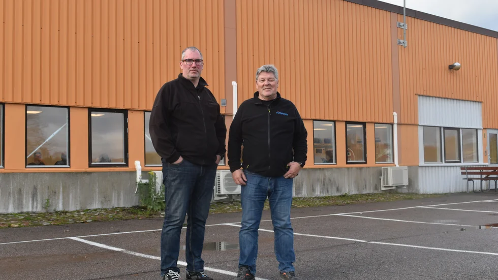Fackrepresentanterna Per Stjerna och Göran Ulvan är positiva till att de fått tillgång till hela den orangea byggnaden.