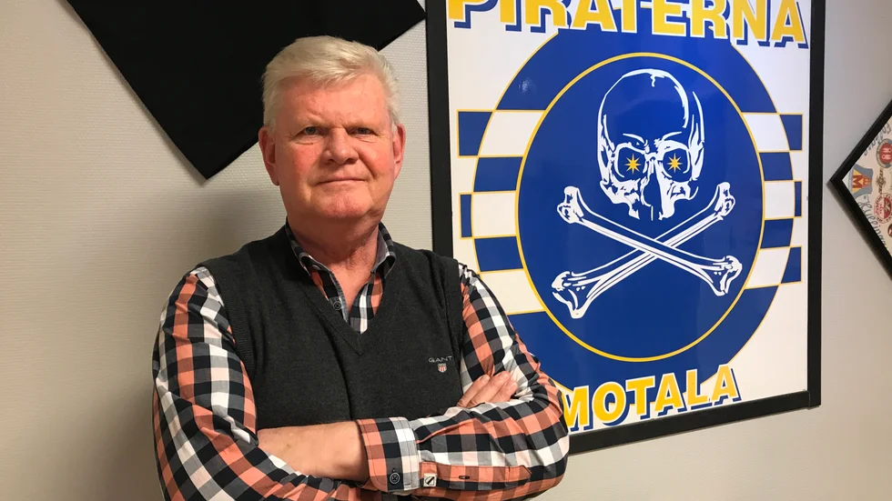 Piraternas ordförande Thomas Wahlström säger att det förs en positiv dialog med Motala kommun om arenan på Dunteberget.