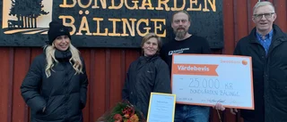 Bondgården Bälinges skapare får stipendium