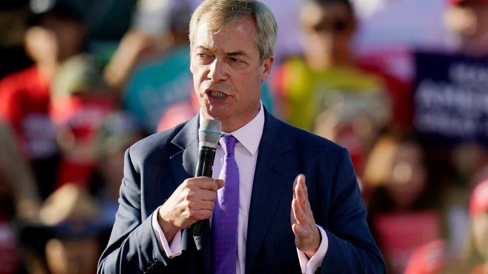 Nigel Farage har fått nog av restriktioner. Arkivbild.