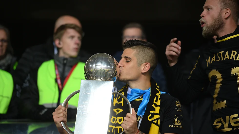 Nicolás Stefanelli är tillbaka i AIK. Arkivbild.