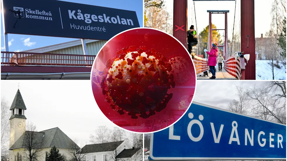 Norran har granskat vilka större tätorter i norra Västerbotten som har flest antal nya covid-fall under perioden 15 februari till 7 mars, samt vilka orter som har flest andel nya smittade i förhållande till folkmängd.