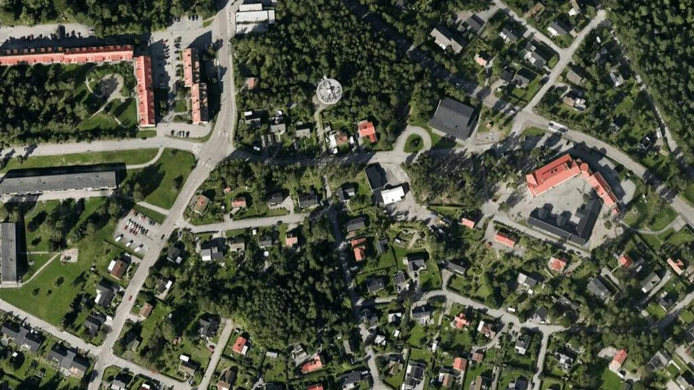 Området kring Vattentornsvägen 1