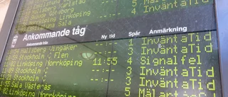 Förseningar i tågtrafiken efter signalfel i Katrineholm