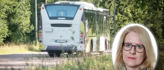 Missade tåget efter schemamiss – anslutningsbussen dök inte upp: "Jättetråkig situation"