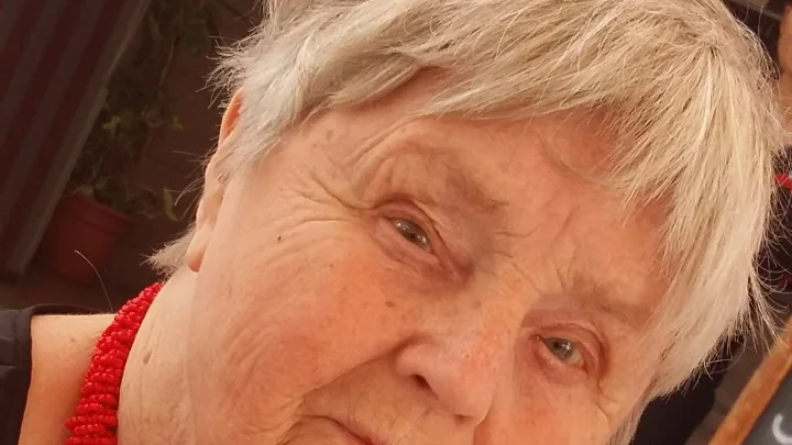Torborg Carlsson, 85 år.