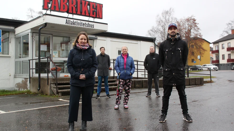 Arkivfoto/Personalen på Fabriken siktar på ett fullspäckat sportlov med corona-anpassade aktiviteter. fr v Camilla Karlsson, Olle Palmér, Cilla Lundin, Daniel Johansson och Robin Olsson.