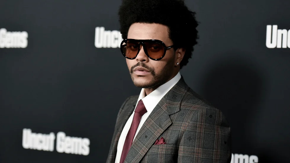 The Weeknd är inte glad på Grammyjuryn. Arkivbild.