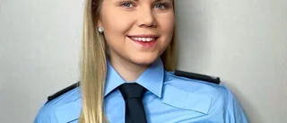 Hon är en av Norrbottens nya poliser