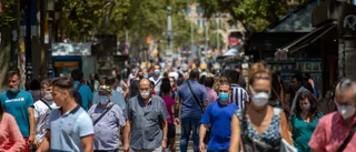 Rädsla för ny virusvåg i Barcelona