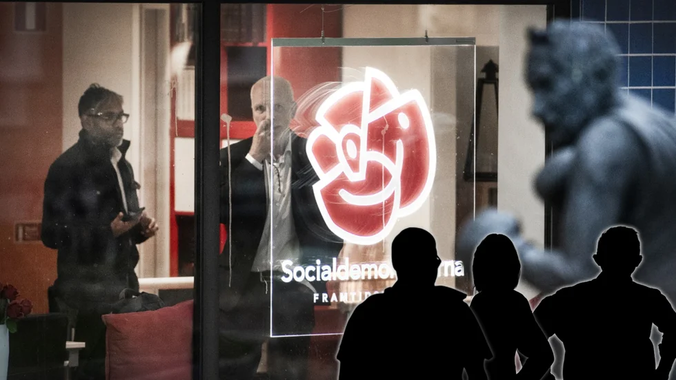 Källor inom S i Luleå gör klart att partiet måste lyfta fram en kandidat som inte varit inblandad i maktstriden när nästa kommunalråd ska väljas. På bilden ses kommunalrådet Fredrik Hansson och arbetarekommunens ordförande Anders Öberg.