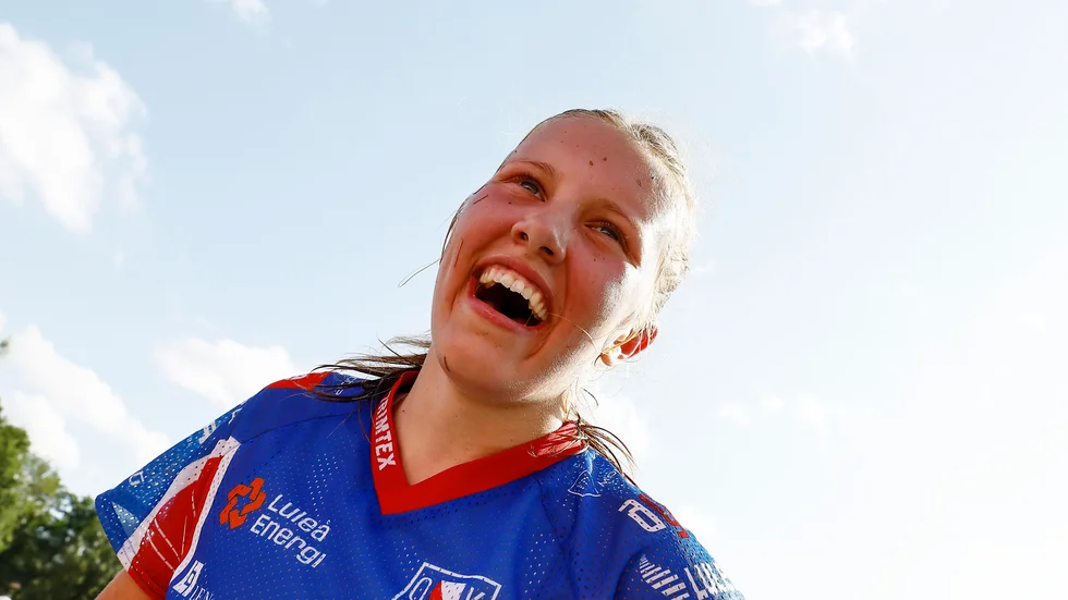 Hanna Lundberg säkrade sitt tredje SM-guld för året när hon vann sprint-SM för juniorer under lördagen.