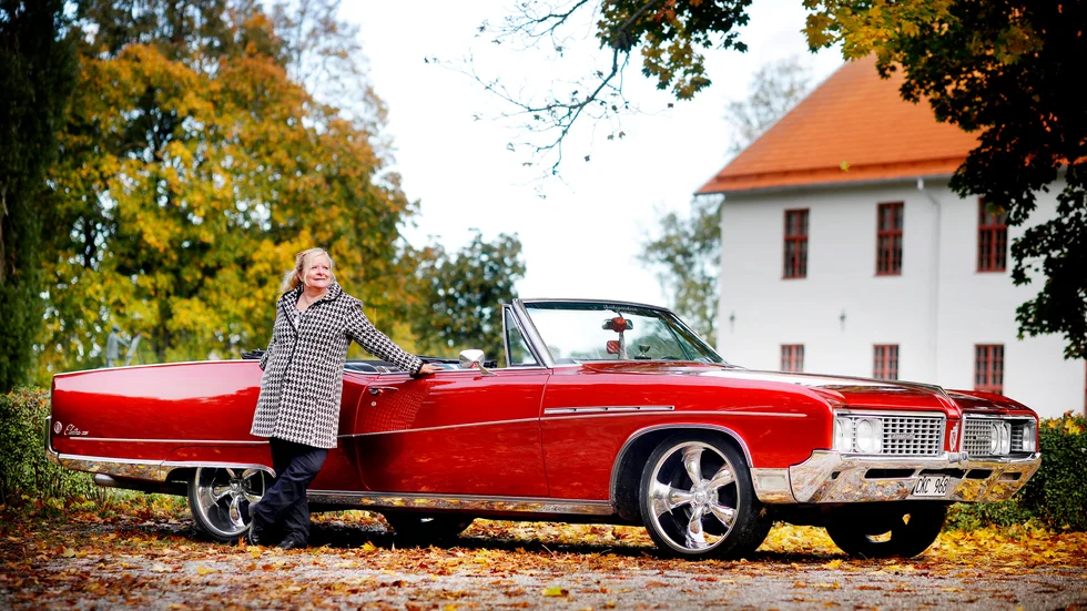 Amerikanaren är ett lyckat impulsköp. "Jag blev blixtförälskad. Candy är vår familjemedlem", säger Christina "Kicki" Nikkanen Goulding om sin Buick Electra 225 från 1968.