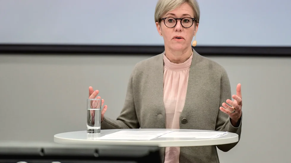 IVO:s generaldirektör Sofia Wallström.
