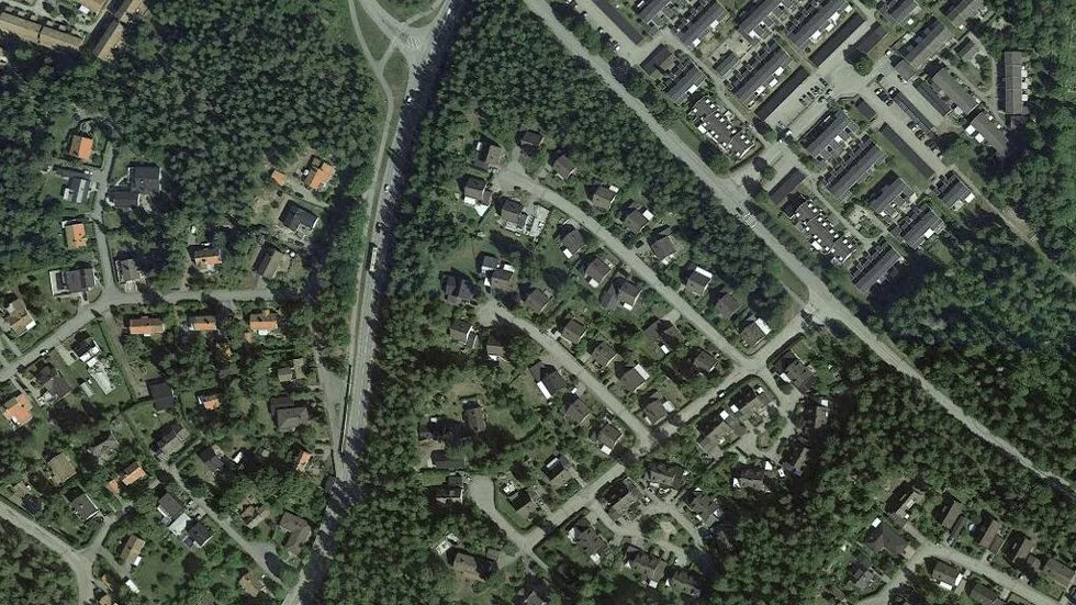 Området kring Harullsvägen 9
