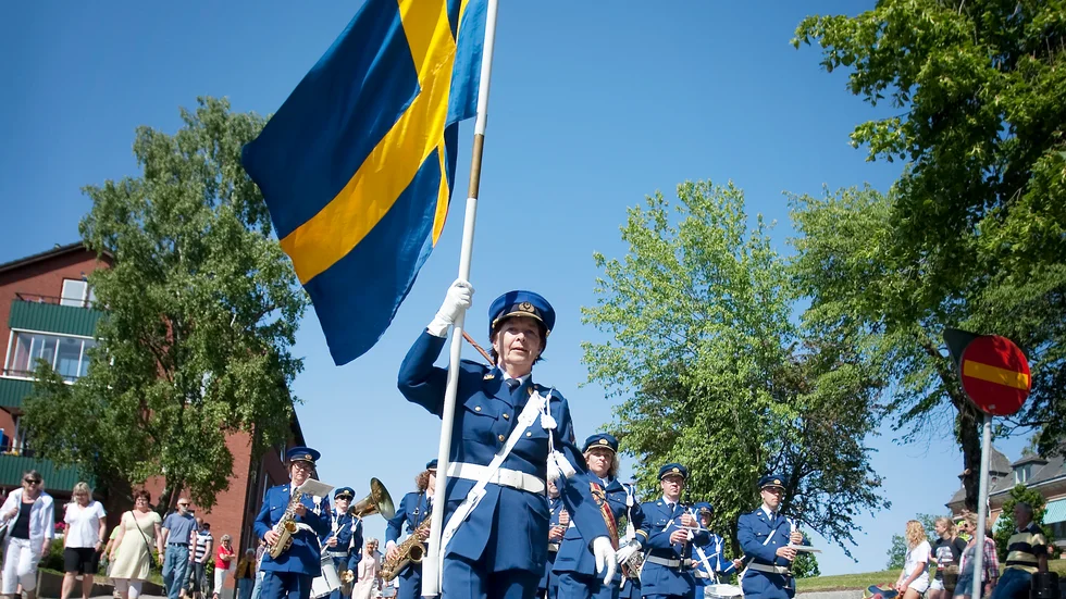 Katrineholms musikkår består av ett tjugotal musiker. Arkivbild. 