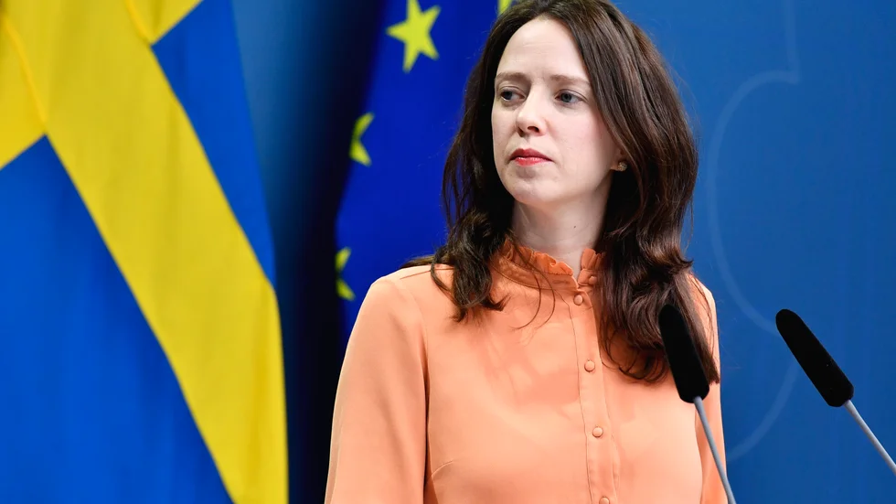 Åsa Lindhagen (MP) bytte nyligen statsrådspost i regeringen, från jämställdhet till finansmarknadsminister. Arkivbild.
