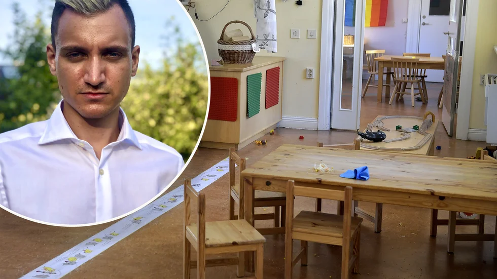 Stefan Krstic, gruppledare för Liberalerna i Eskilstuna, kräver att ljusinsläppen på Eskilstunas förskolor inventeras för att säkerställa att barnen får tillräckligt med dagsljus.