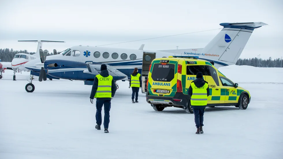 Luleå blir av med ambulansflyget. En av flera försämringar på vårdens område i Norrbotten.