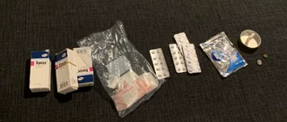 Dyrbar partydrog hittades vid husrannsakan i Boliden