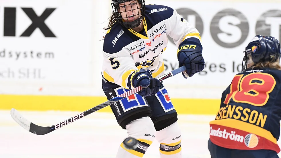 Sidney Morin satte kvitteringen till 3—3 för HV71. Arkivbild.