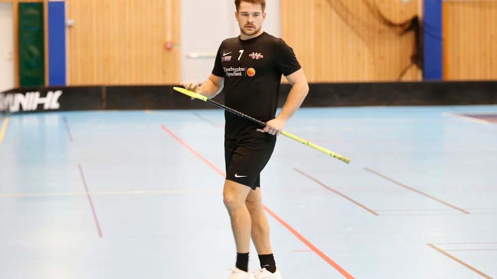 Max Ernstson blev tvåmålskytt när WIBK förlorade.