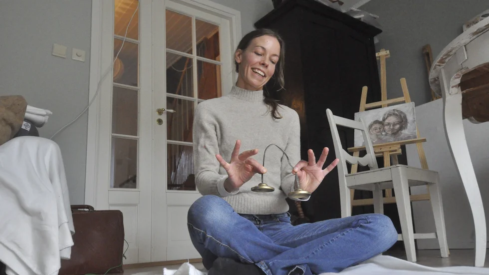 Sofia Lundqvist har varit mindfulness-instruktör i åtta år och tror att mediation kan hjälpa det psykiska välmåendet under coronapandemin.