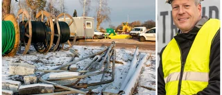 Bygget är igång - då väntas första 9-våningshuset stå klart
