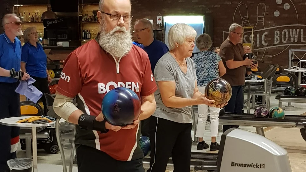 Björn Andreassen gläds åt att bowlingen nu har kommit igång för hösten