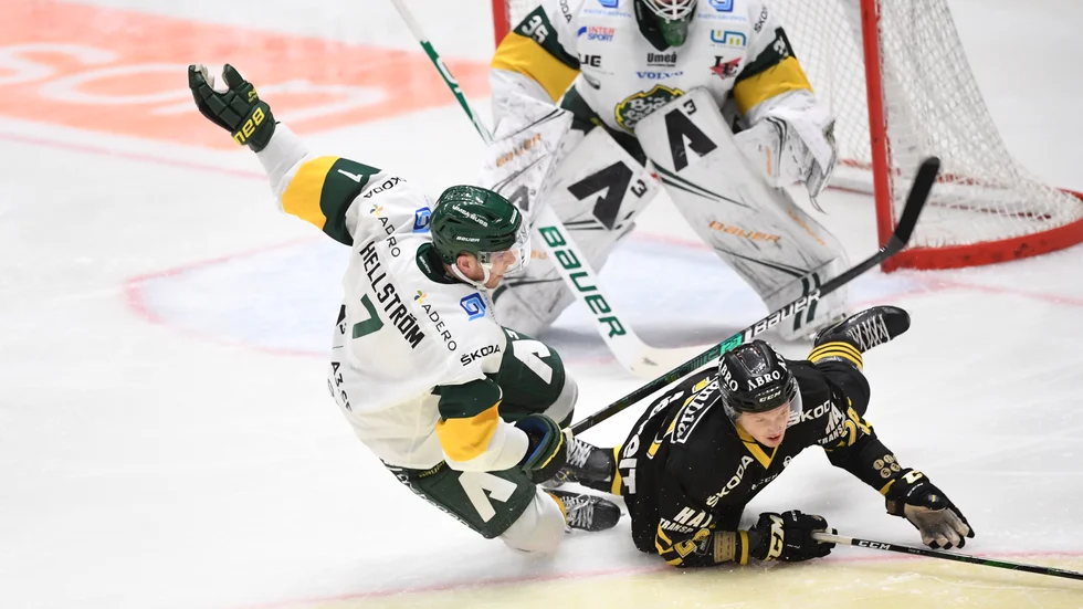 Björklöven hade en tuff eftermiddag när man mötte Väsby. Arkivbild.