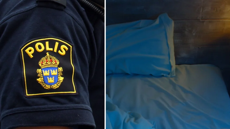 Vadstenabon låg och sov när någon försökte ta sig in genom fönstret.